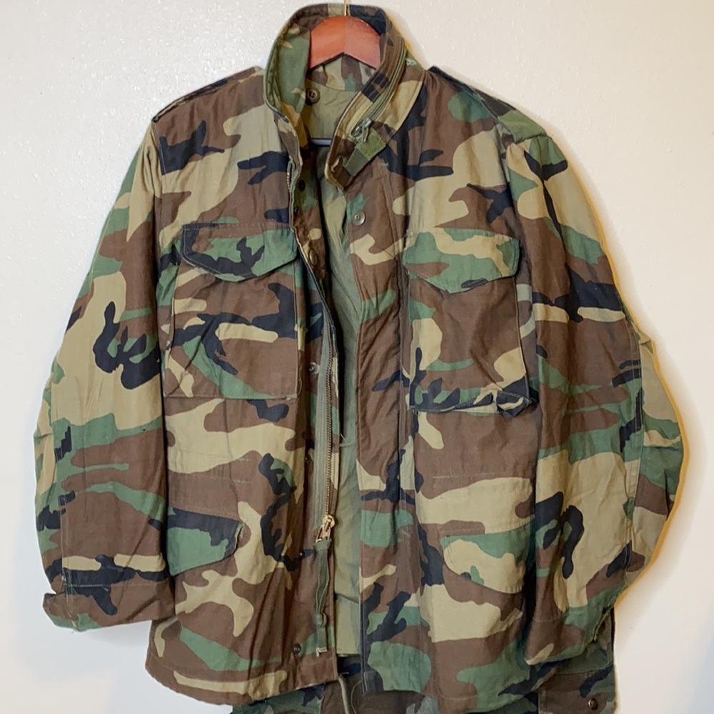 Army Field Camo Coat Sz Small Pants & Jacket - Picture 2 of 16